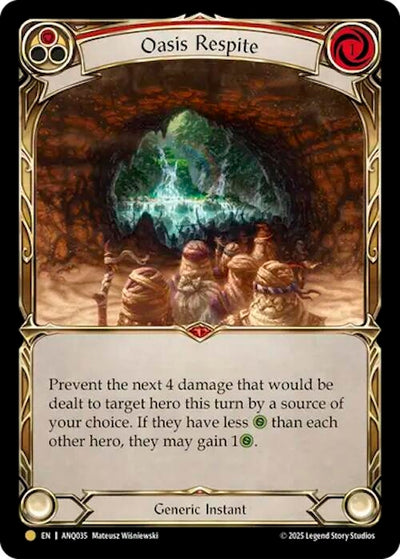 Oasis Respite (Red) (ANQ035) (ANQ035)