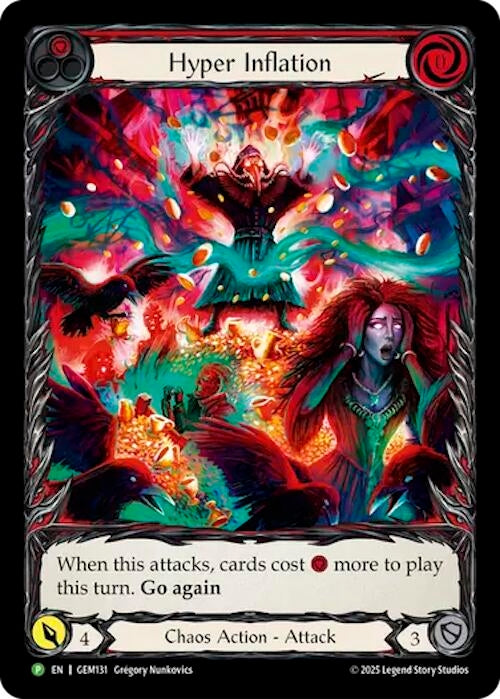 Image for Hyper Inflation (GEM131) - Flesh and Blood TCG