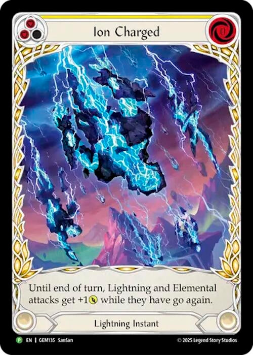 Image for Ion Charged (GEM135) - Flesh and Blood TCG