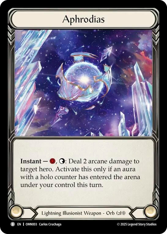 Image for Aphrodias (OMN003) - Flesh and Blood TCG