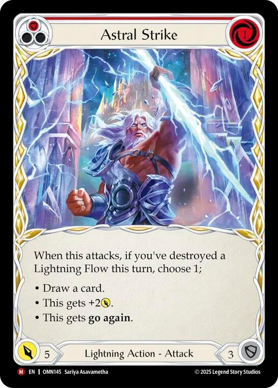Image for Astral Strike (OMN145) - Flesh and Blood TCG