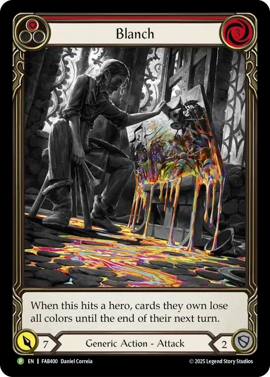 Image for Blanch (Red) - FAB400 (FAB400) (Rainbow Foil) - Flesh and Blood TCG