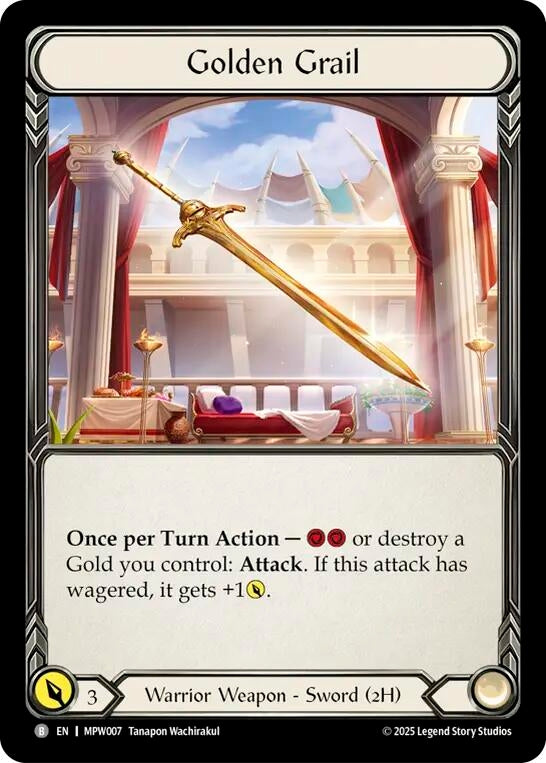 Image for Golden Grail (MPW007) (MPW) - Flesh and Blood TCG
