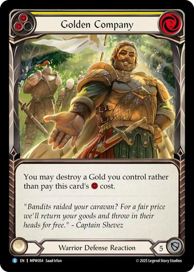 Golden Company (Yellow) (MPW054) (Rainbow Foil) (MPW)