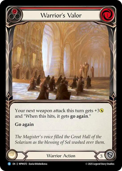 Warrior's Valor (MPW072) (MPW)