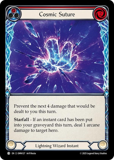 Cosmic Suture (Red) (OMN127) (Rainbow Foil)