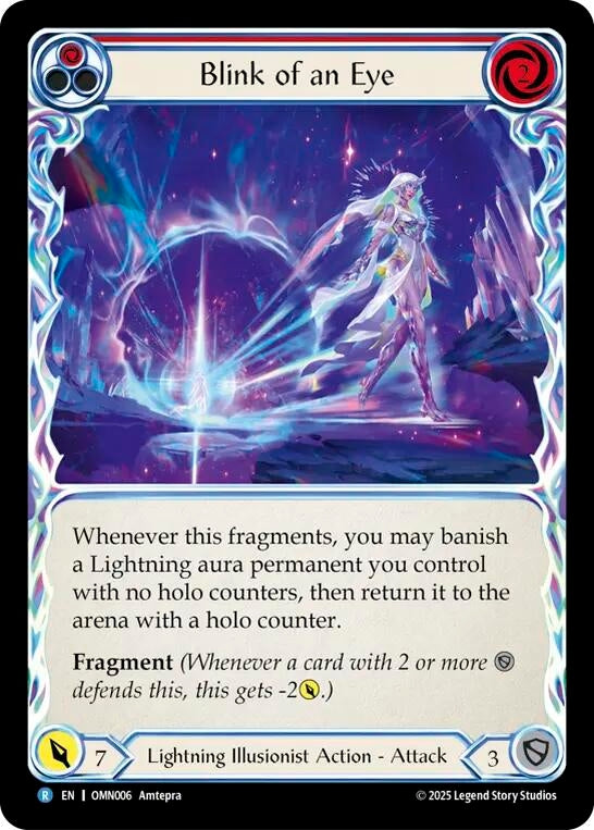 Image for Blink of an Eye (OMN006) - Flesh and Blood TCG