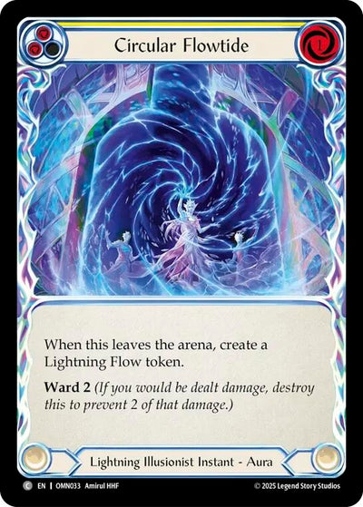 Circular Flowtide (OMN033) (Cold Foil)