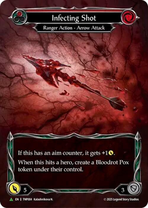 Image for Infecting Shot (Red) (Marvel) - TNP004 (TNP004) (Rainbow Foil) - Flesh and Blood TCG