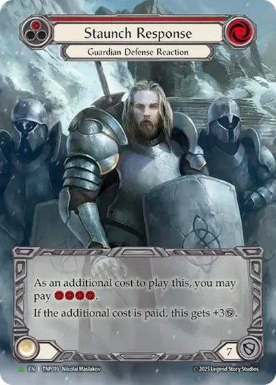 Staunch Response (Red) (Marvel) - (TNP019) (Cold Foil)