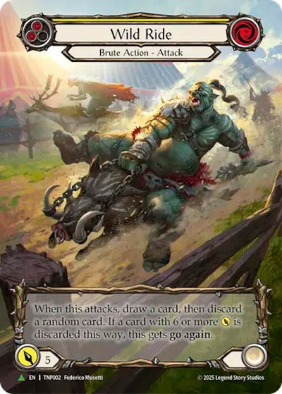 Wild Ride (Yellow) (Marvel) - (TNP002) (Cold Foil)