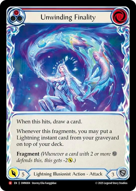 Image for Unwinding Finality (OMN004) - Flesh and Blood TCG