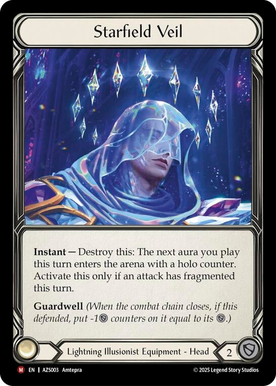 Image for Starfield Veil (AZS003) (Rainbow Foil) (AZS) - Flesh and Blood TCG