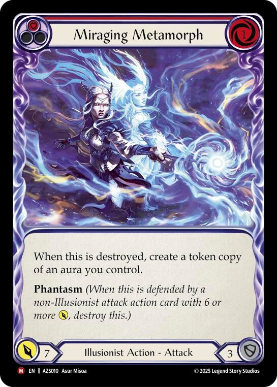 Image for Miraging Metamorph (Red) (AZS010) (AZS) - Flesh and Blood TCG