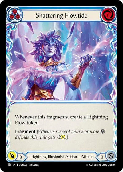 Shattering Flowtide (Blue) (OMN026)