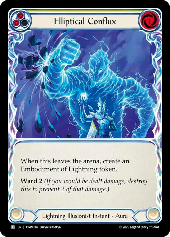 Image for Elliptical Conflux (OMN034) (Cold Foil) - Flesh and Blood TCG
