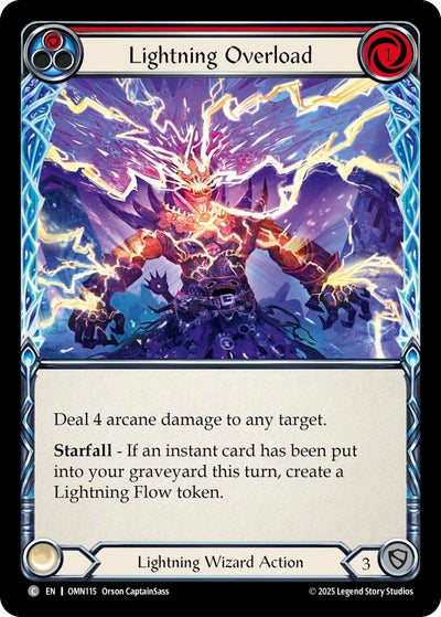 Lightning Overload (Red) (OMN115)