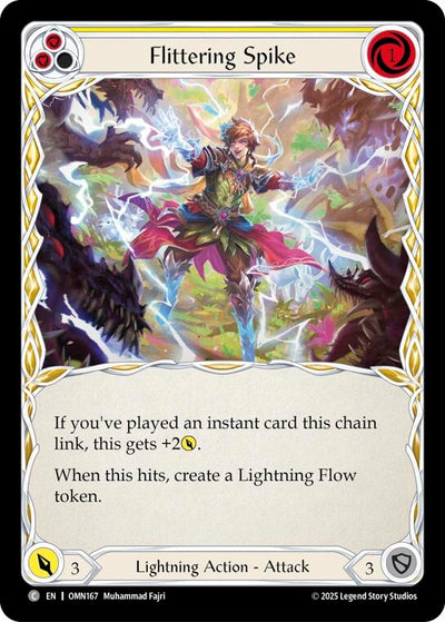 Flittering Spike (Yellow) (OMN167)
