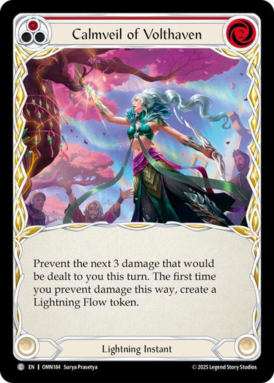 Calmveil Of Volthaven (Red) (OMN184)