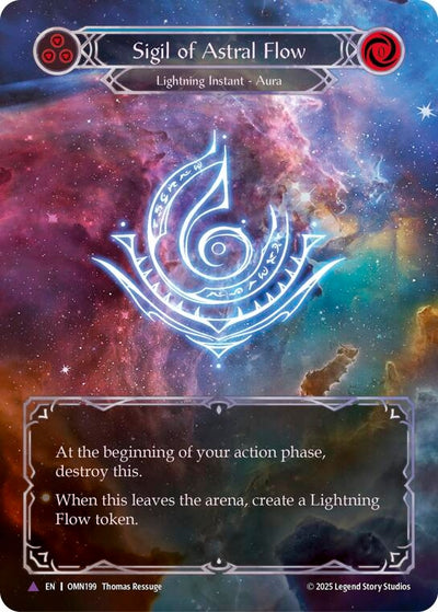 Sigil Of Astral Flow (Blue) (Marvel) (OMN199) (Cold Foil)