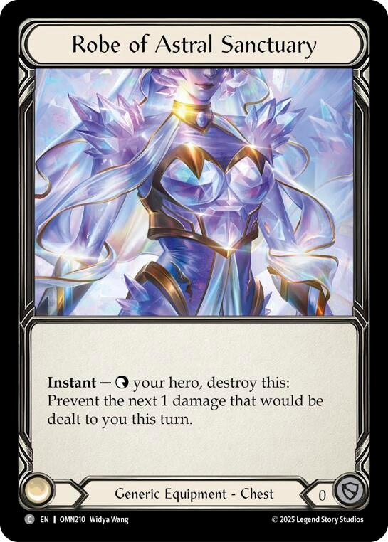 Image for Robe Of Astral Sanctuary (OMN210) - Flesh and Blood TCG