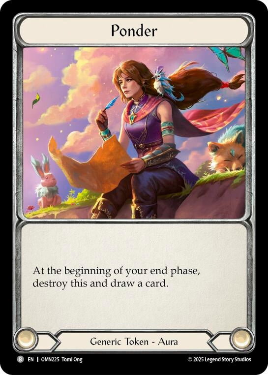 Image for Ponder (OMN225) - Flesh and Blood TCG