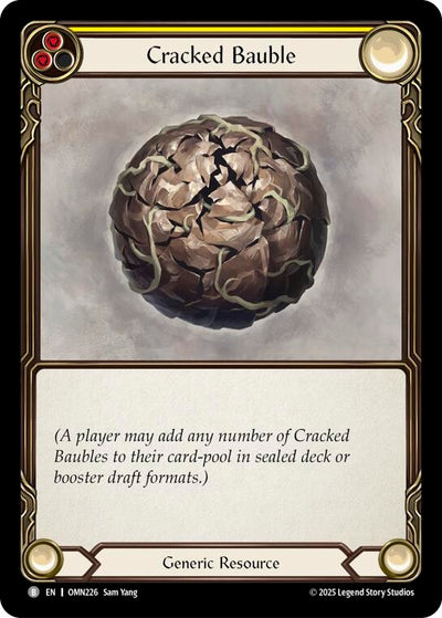 Cracked Bauble (Yellow) (OMN226)