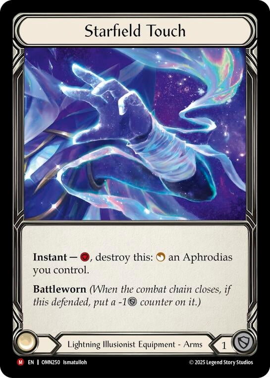 Image for Starfield Touch (OMN250) (Cold Foil) - Flesh and Blood TCG
