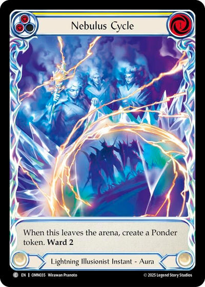Nebulus Cycle (Yellow) (Extended Art) (OMN035) (Cold Foil)