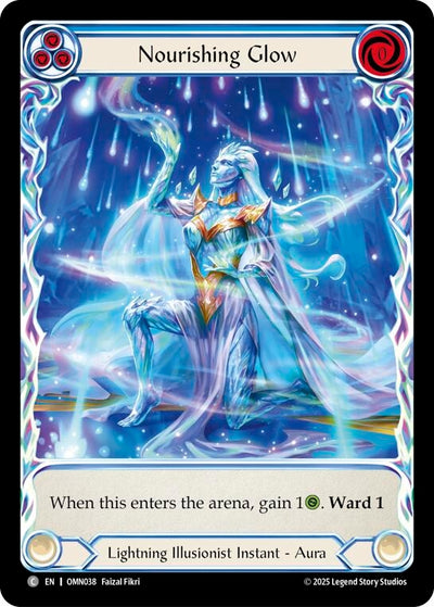 Nourishing Glow (Blue) (Extended Art) (OMN038) (Cold Foil)