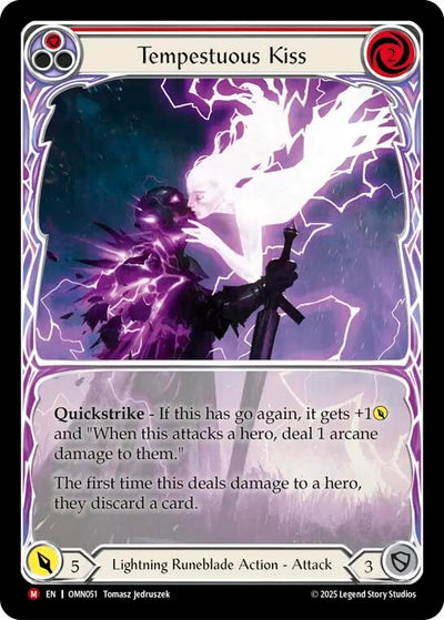 Tempestuous Kiss (Extended Art) (OMN051) (Cold Foil)