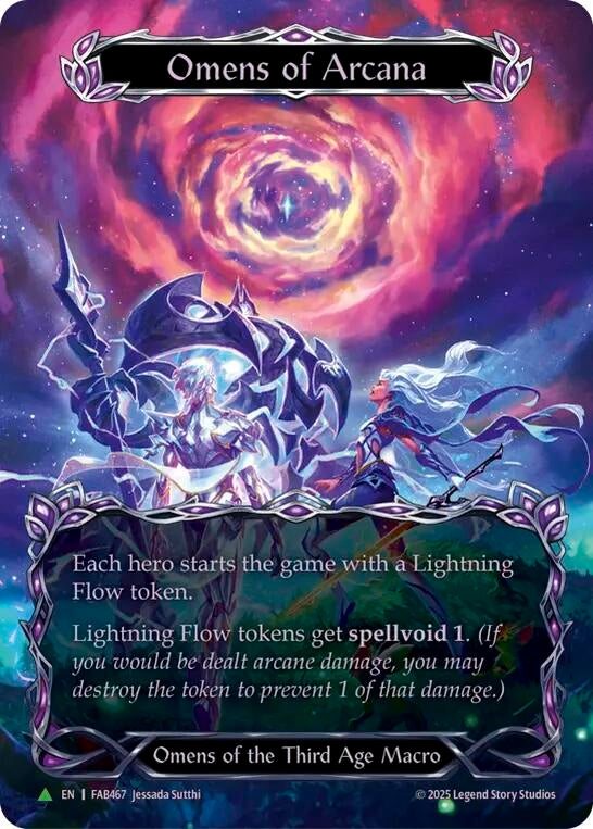 Image for Omens of Arcana (Marvel) - FAB467 (FAB467) (Cold Foil) (PR) - Flesh and Blood TCG