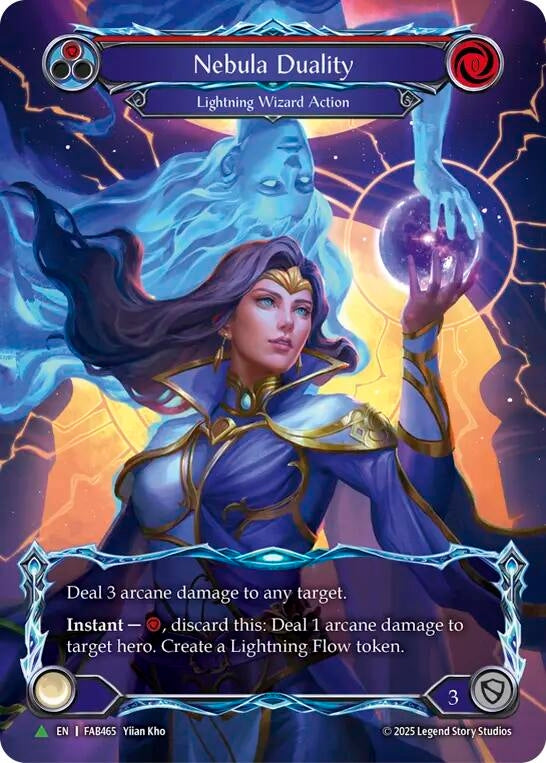 Image for Nebula Duality (Marvel) - FAB465 (FAB465) (Cold Foil) (PR) - Flesh and Blood TCG