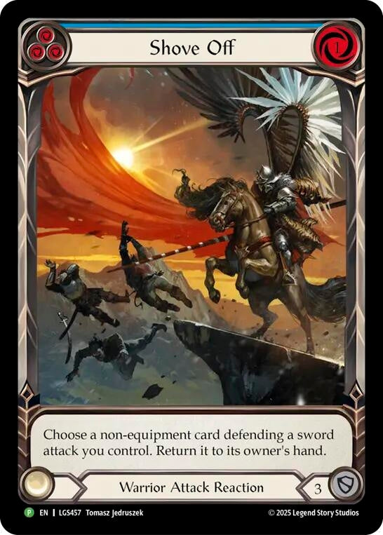 Image for Shove Off - LGS457 (LGS457) (Cold Foil) (PR) - Flesh and Blood TCG