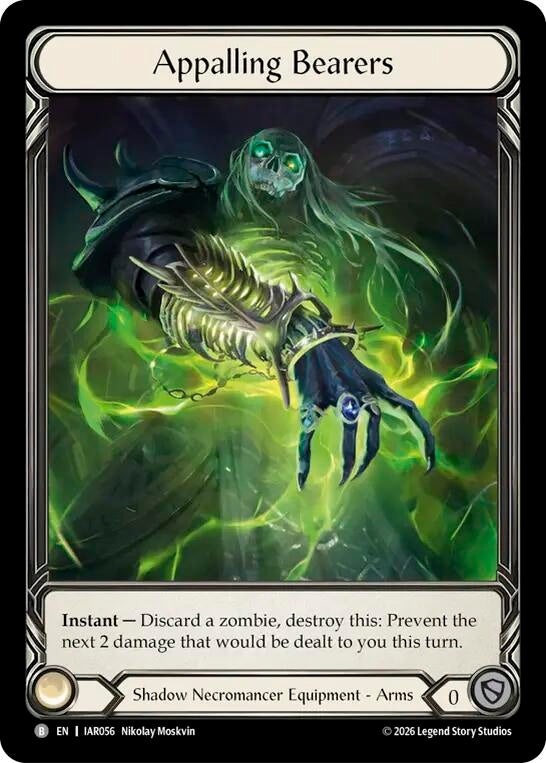 Image for Appalling Bearers (Extended Art) (IAR056) (Cold Foil) (IAR) - Flesh and Blood TCG