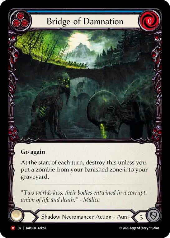 Image for Bridge of Damnation (IAR058) (IAR) - Flesh and Blood TCG