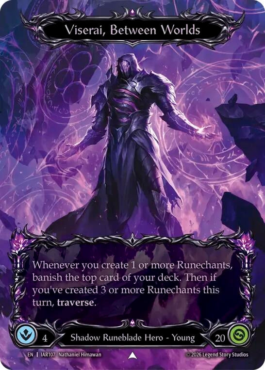 Image for Viserai, Between Worlds (Marvel) (IAR107) (Cold Foil) (IAR) - Flesh and Blood TCG