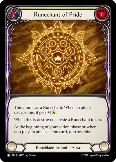 Runechant of Pride (IAR155) (IAR)
