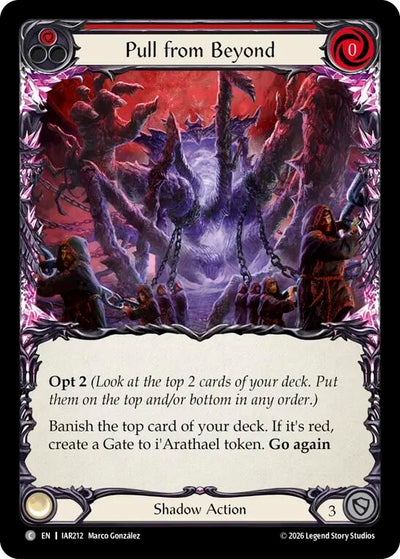 Pull from Beyond (Red) (IAR212) (Rainbow Foil) (IAR)