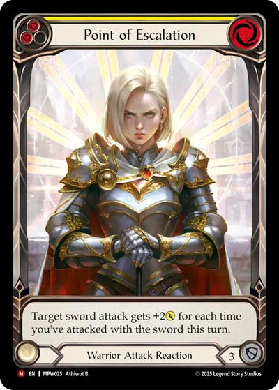 Point of Escalation (Extended Art) (MPW025) (Rainbow Foil) (MPW)