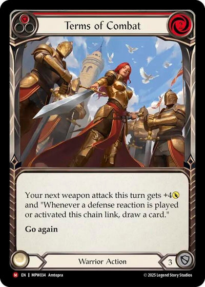 Terms of Combat (MPW034) (Rainbow Foil) (MPW)