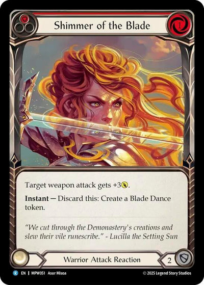 Shimmer of the Blade (MPW051) (Rainbow Foil) (MPW)