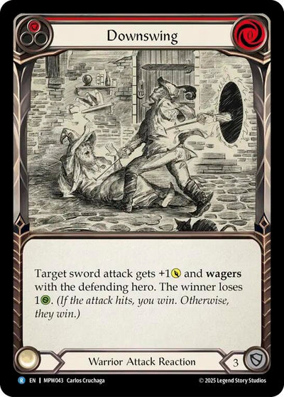 Downswing (Red) (MPW043) (Rainbow Foil) (MPW)