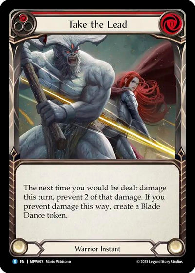Take the Lead (Red) (MPW073) (Rainbow Foil) (MPW)