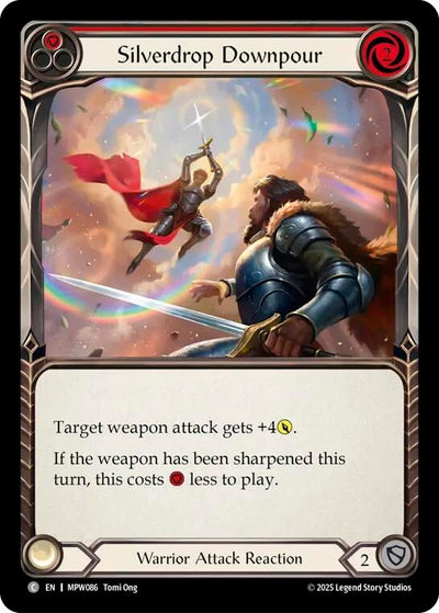 Silverdrop Downpour (Red) (MPW086) (Rainbow Foil) (MPW)