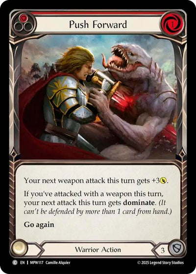 Push Forward (Red) (MPW117) (MPW)