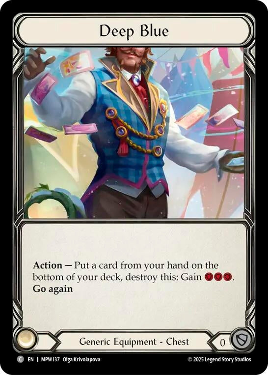Image for Deep Blue (MPW137) (MPW) - Flesh and Blood TCG