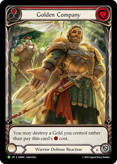 Golden Company (Red) - FAB481 (FAB481) (Rainbow Foil) (PR)