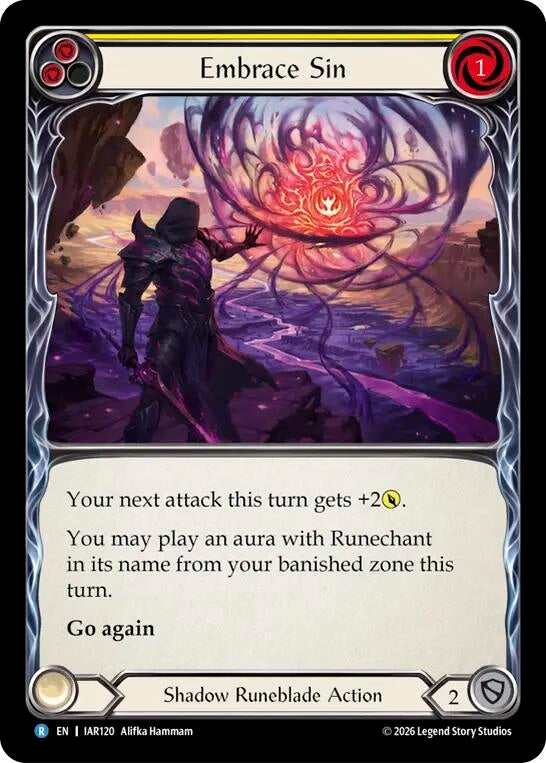 Image for Embrace Sin (IAR120) (IAR) - Flesh and Blood TCG
