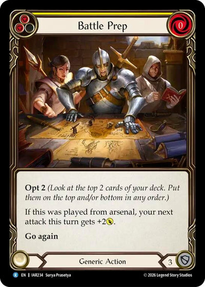 Battle Prep (Yellow) (IAR234) (IAR)